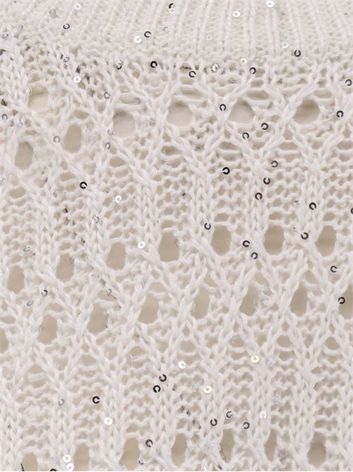Maglione girocollo crochet BRUNELLO CUCINELLI | MCO564700C8925